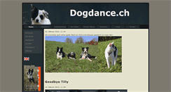Desktop Screenshot of dogdance.ch